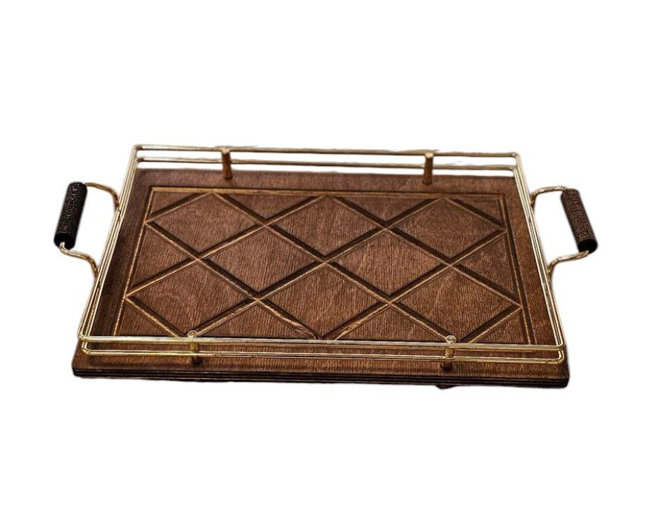 خرید عمده سینی چوبی